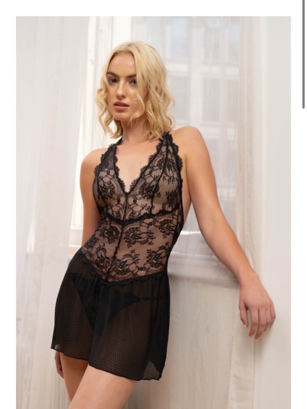 Samantha Chang TUILERIES HALTER BABYDOLL